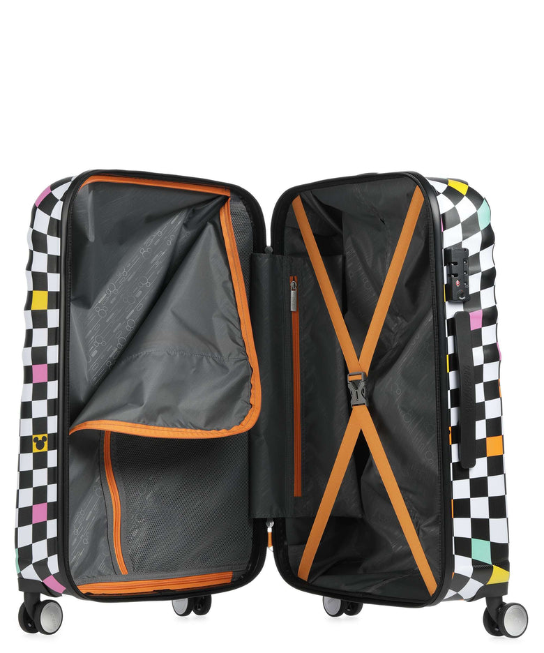 American Tourister Wavebreaker Disney Spinner (4 wheels) mickey check