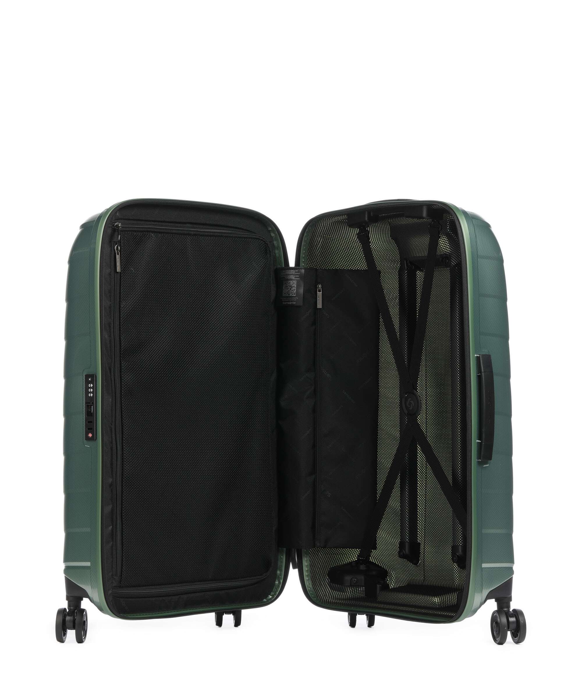 Samsonite Attrix Spinner (4 wheels) basil green