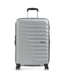 American Tourister Flashline 4-Rollen Trolley sky silver
