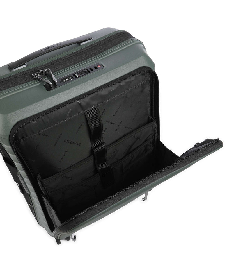 Samsonite Intuo Spinner (4 wheels) olive green