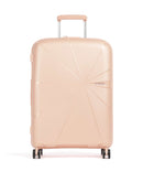 American Tourister Starvibe 4-Rollen Trolley metallic peach