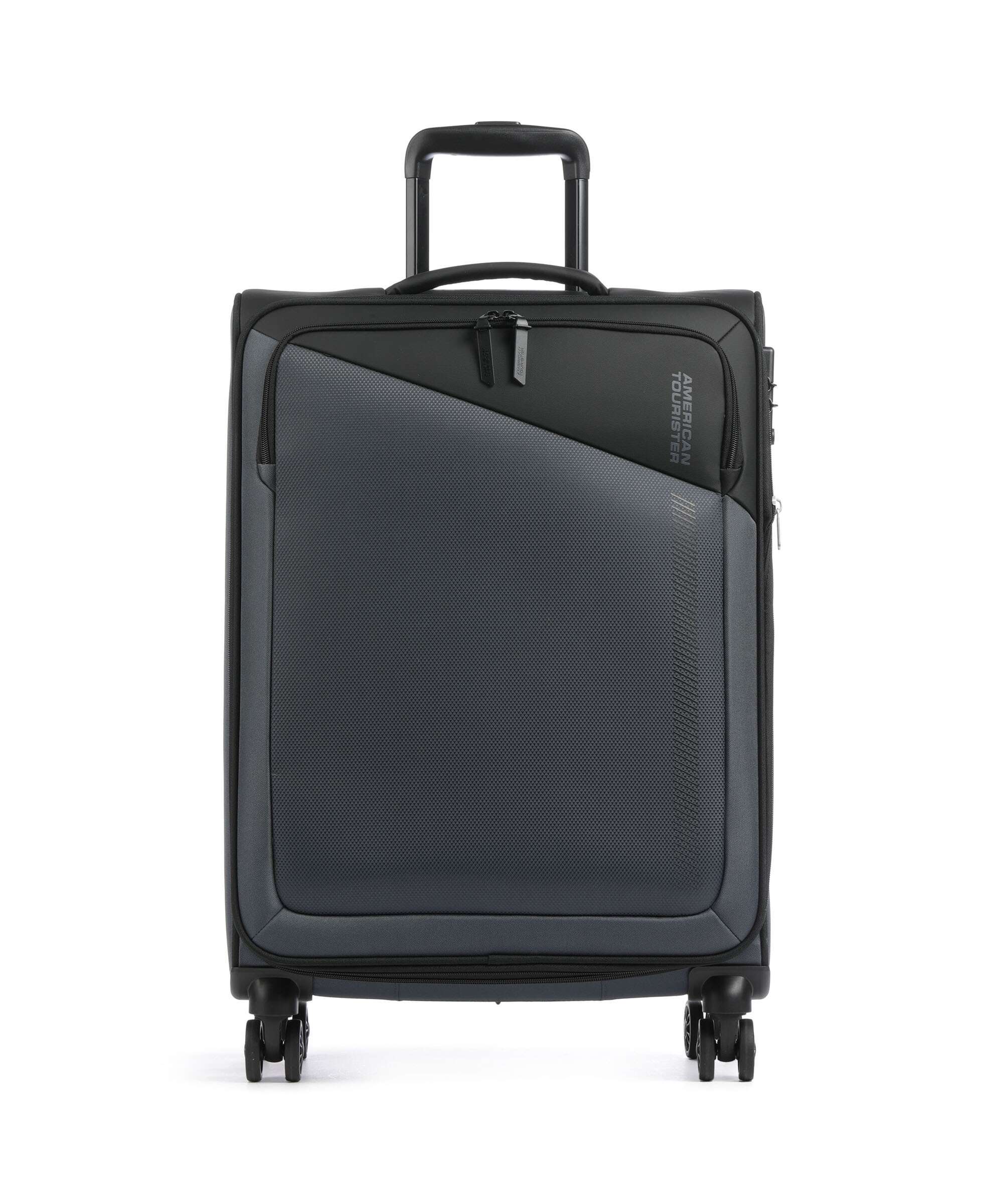 American Tourister Daring Dash M Spinner (4 wheels) black/grey