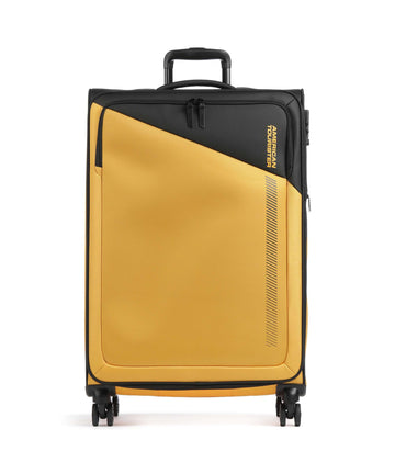 American Tourister Daring Dash 4-Rollen Trolley black/yellow
