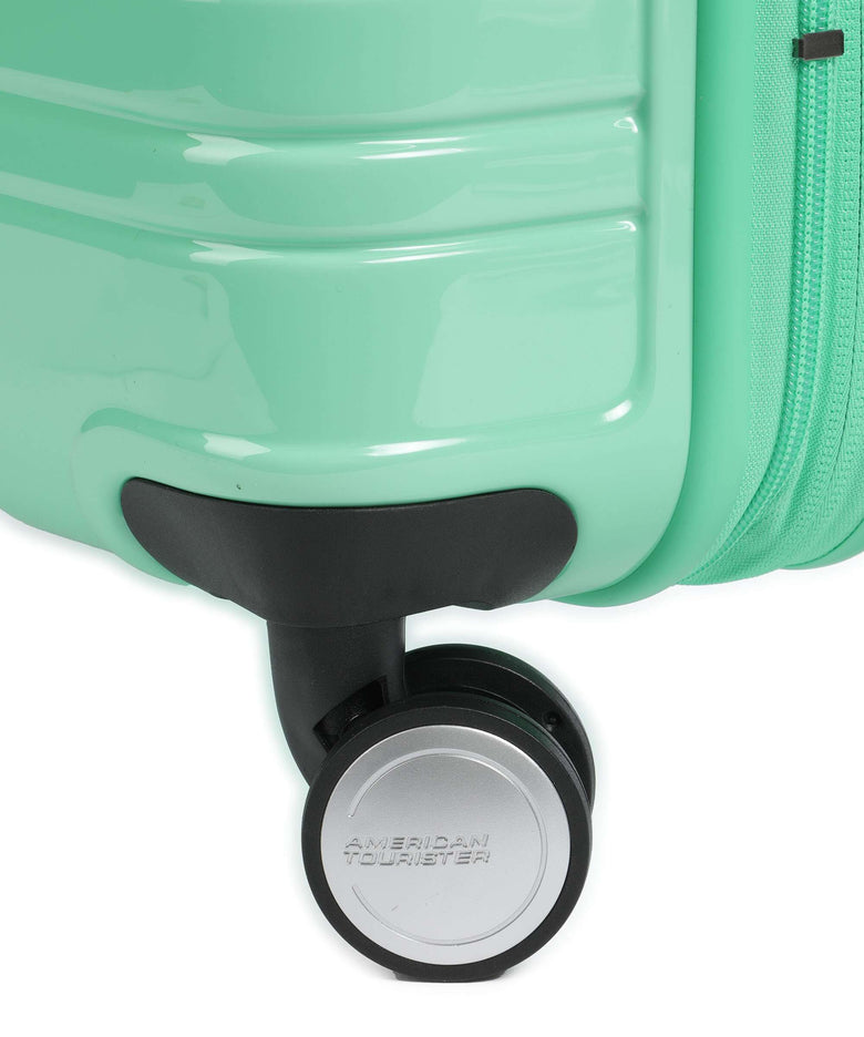 American Tourister Flashline Pop Spinner (4 wheels) light green