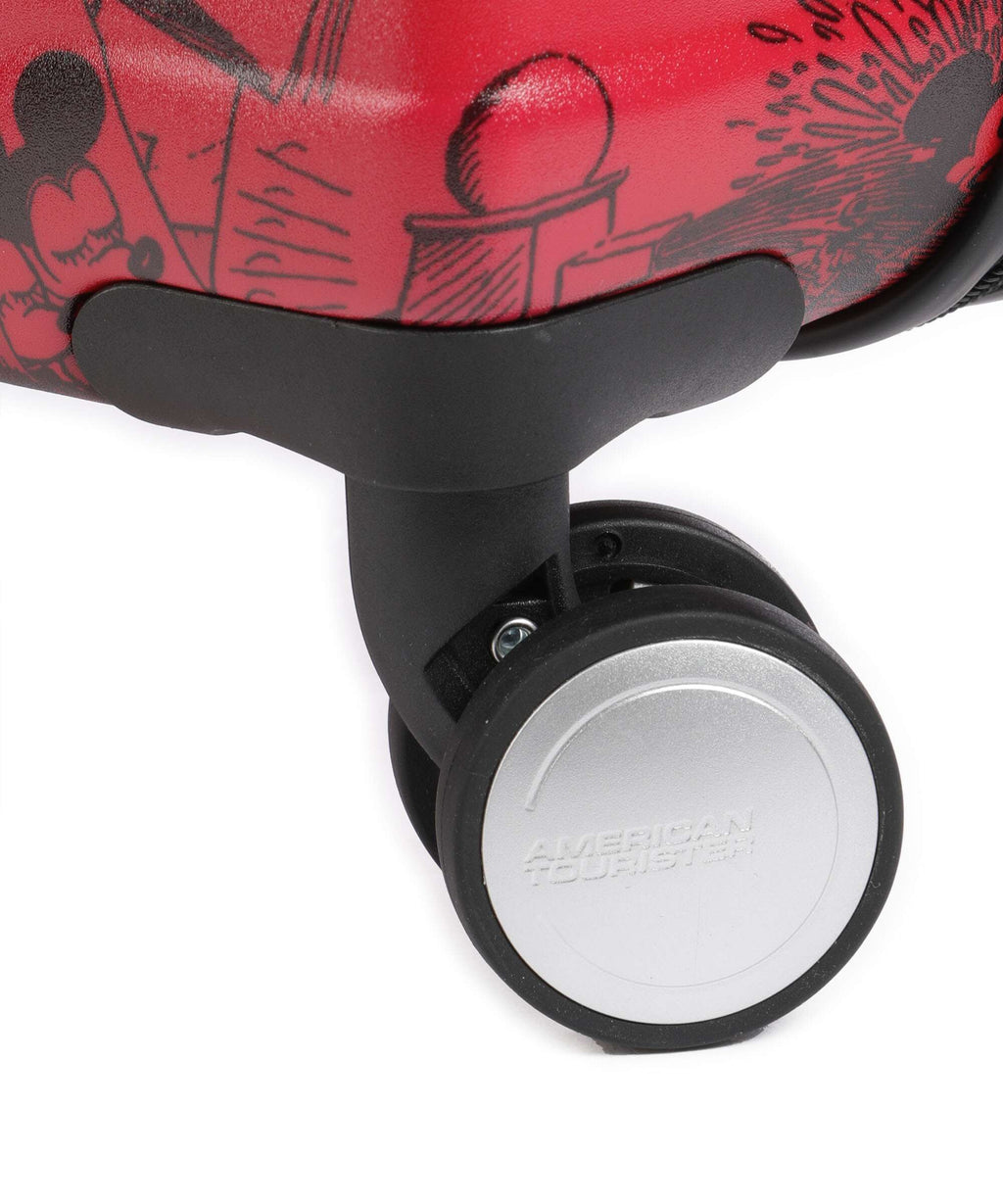 American Tourister Wavebreaker Disney Spinner (4 wheels) mickey comics red