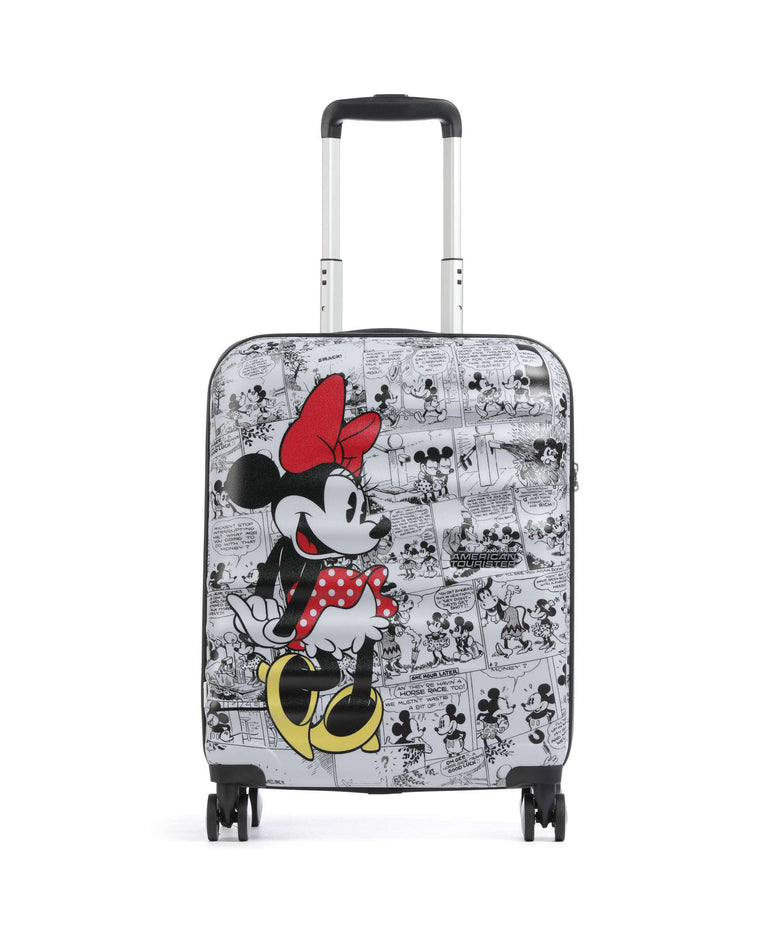 American Tourister Wavebreaker Disney Spinner (4 wheels) minnie comics/white