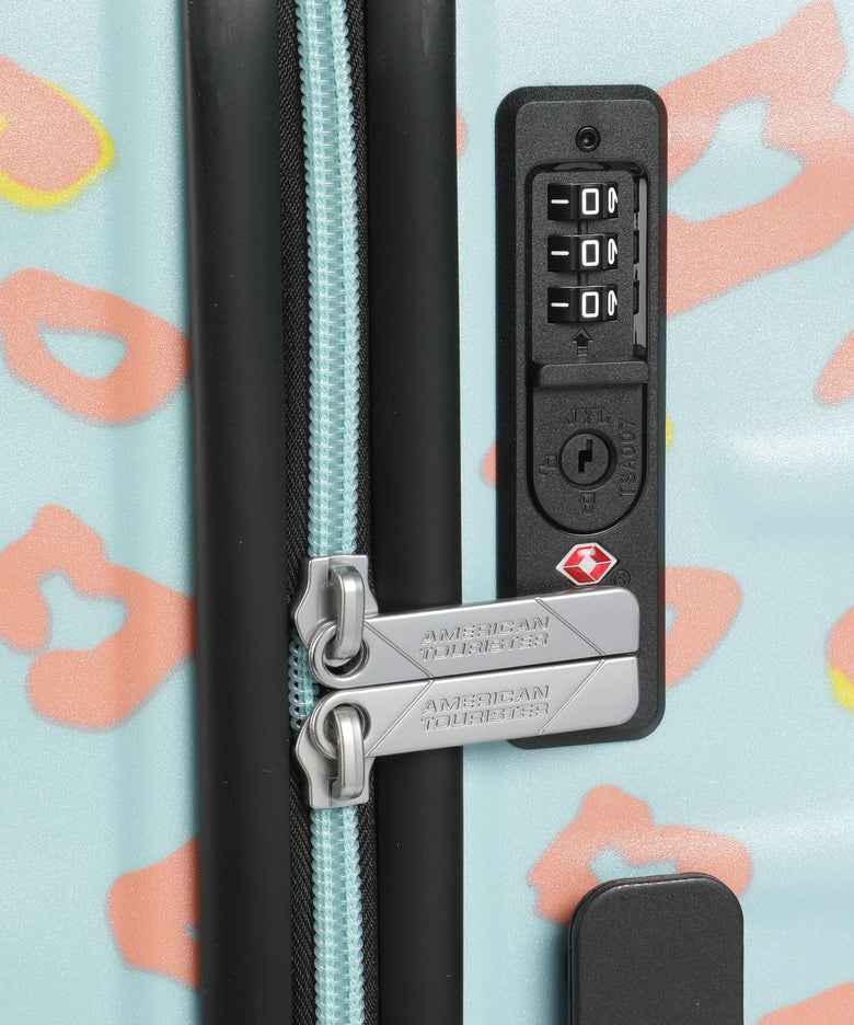 American Tourister Wavebreaker Disney Spinner (4 wheels) minnie pastel dots