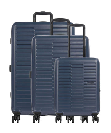 American Tourister Sunset Hills Set valigie trolley (4 ruote) navy blue