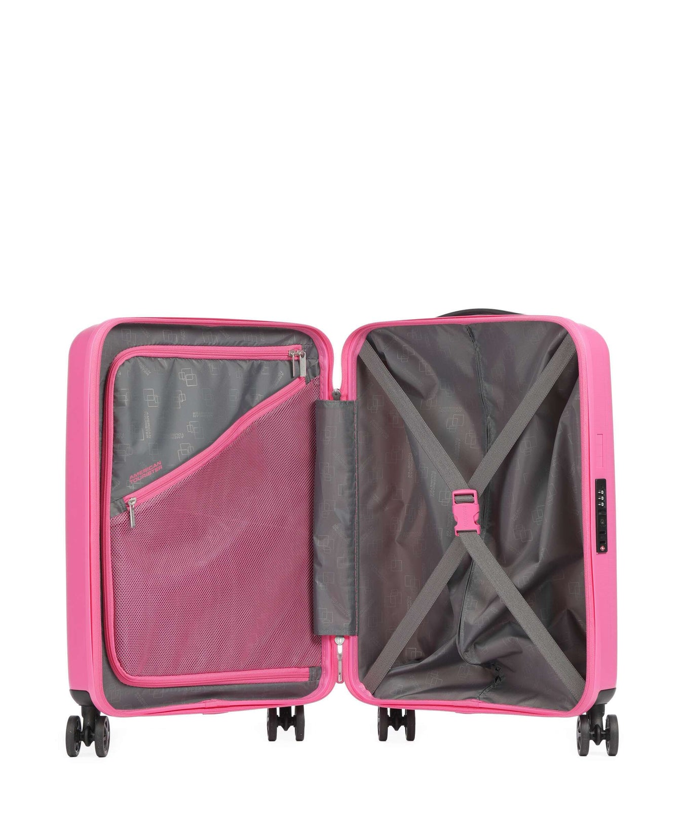 American Tourister Rejoy Spinner (4 wheels) hawaiian pink