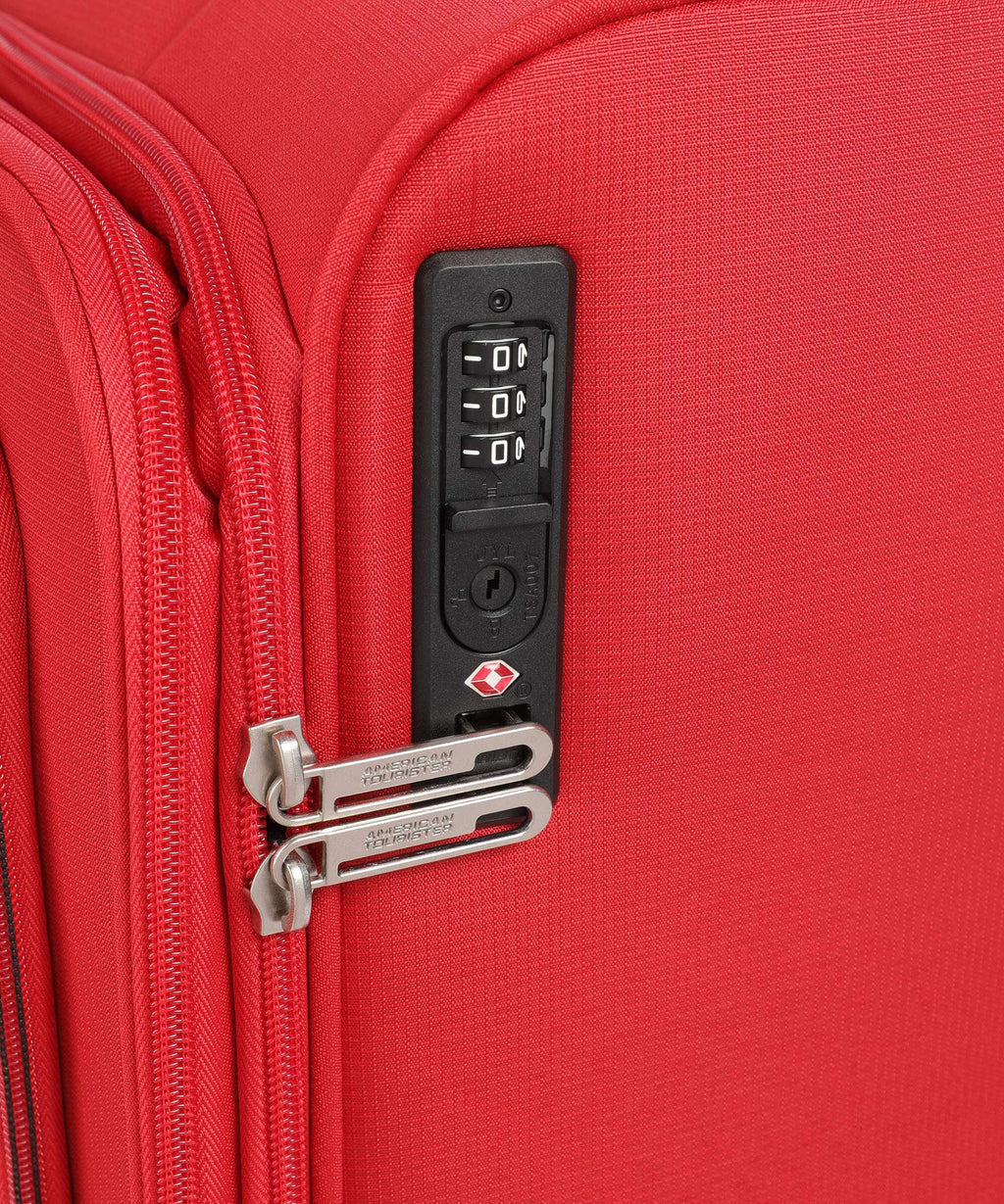 American Tourister Cloudrider S Spinner (4 wheels) astral red