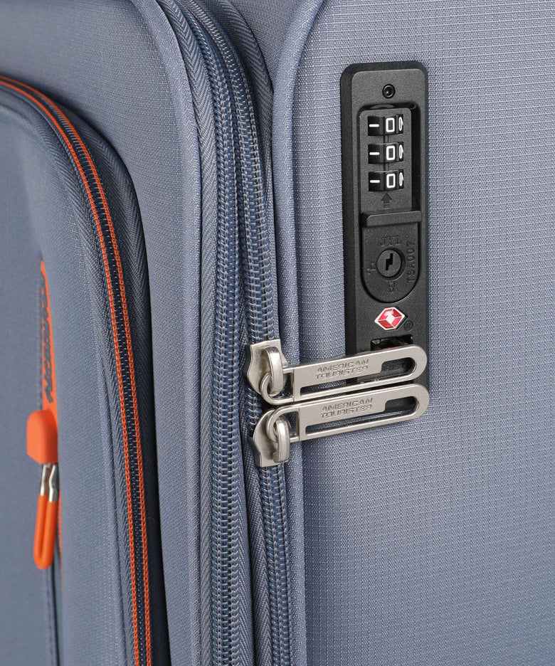 American Tourister Cloudrider L Spinner (4 wheels) stone blue