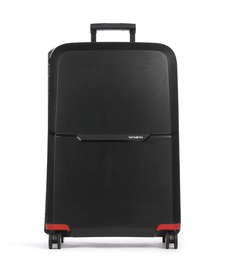 Samsonite Magnum Eco Spinner (4 wheels) black/red