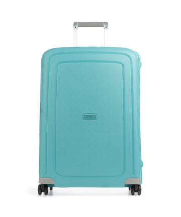 Samsonite S'Cure 4-Rollen Trolley aqua blue