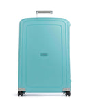 Samsonite S'Cure Spinner (4 wheels) aqua blue