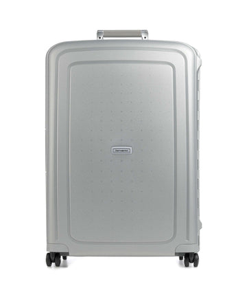 Samsonite S'Cure 4-Rollen Trolley silver