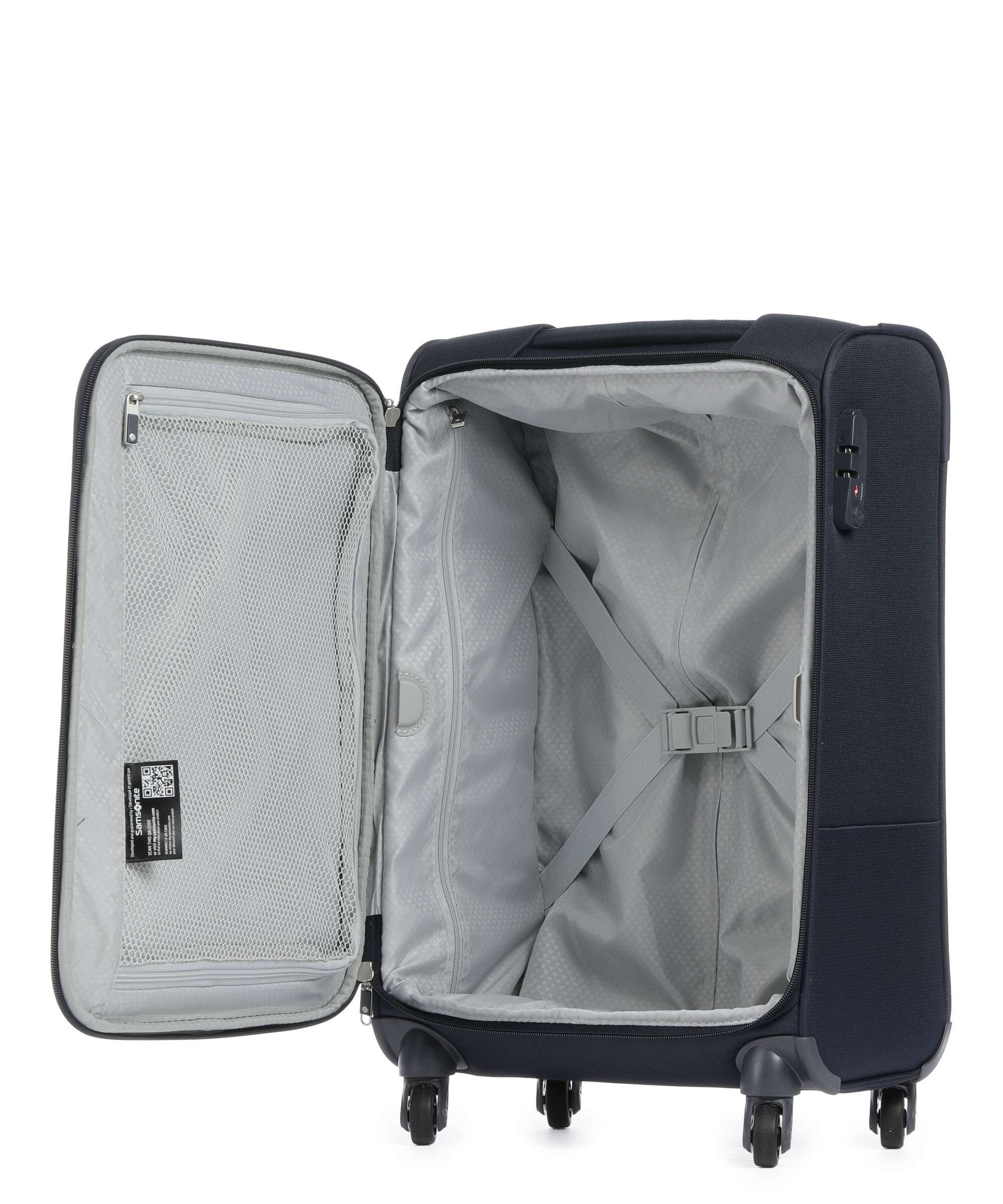 Samsonite Base Boost Spinner (4 wheels) navy blue