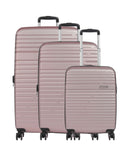 American Tourister Aero Racer 4-Rollen Trolley Set rose pink