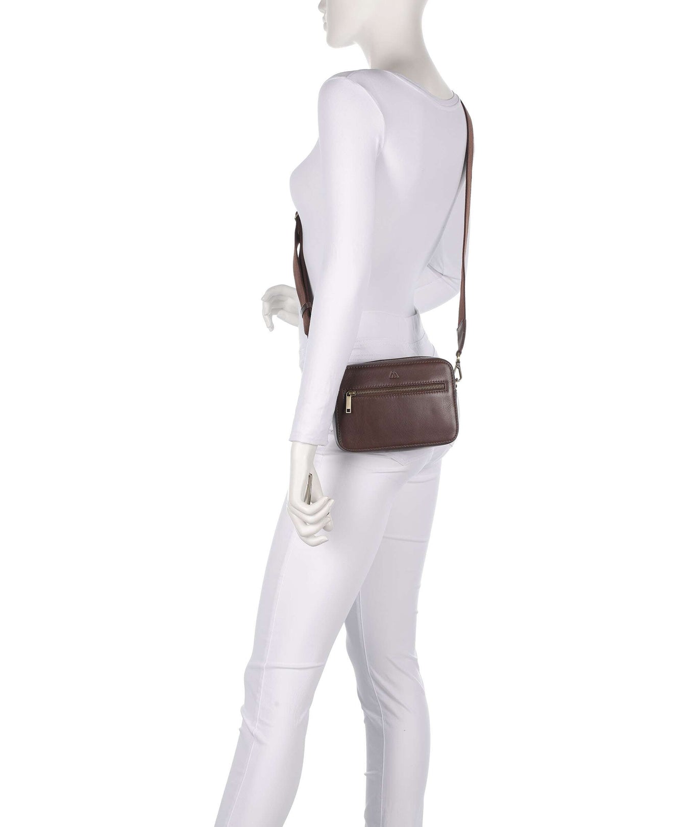 Markberg Elea Crossbody bag dark brown/gold