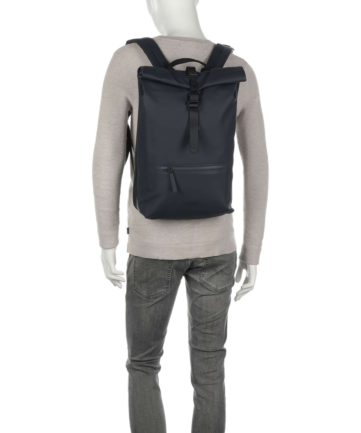 Rains Rolltop backpack navy