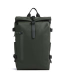 Rains Large Rolltop Rucksack green