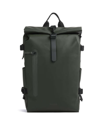 Rains Large Sac à dos roll-top green