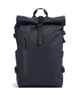 Rains Large Zaino roll-top navy