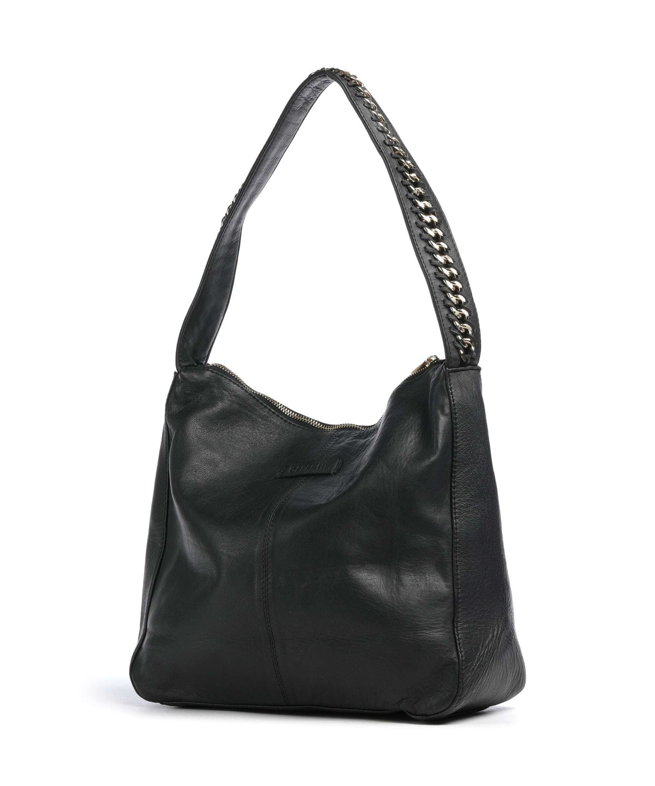 Depeche Gold Casino Hobo bag nero