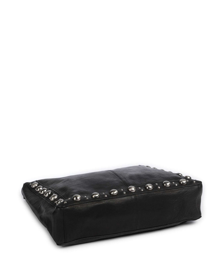 Depeche Noise Industry Hobo bag nero