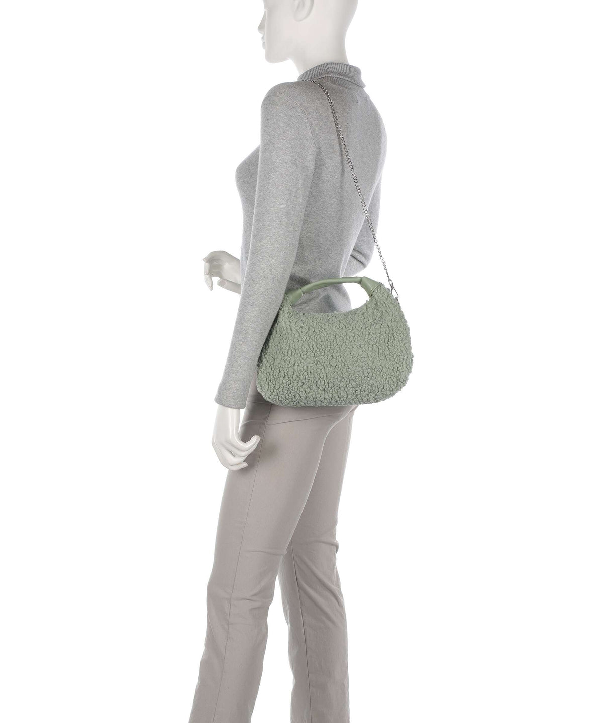 Núnoo Teddy Dandy Handbag green