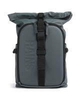 Rains Texel Moulded Rolltop Rucksack lagoon