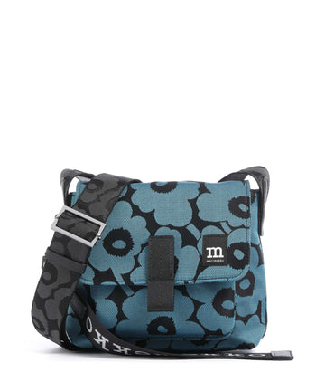 Marimekko Unikko Mini Umhängetasche blue/black
