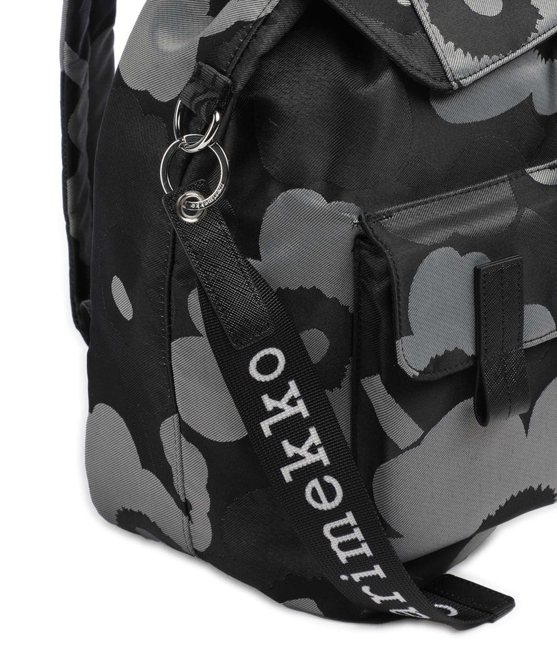 Marimekko Unikko Everything L Backpack grey/dark grey/black