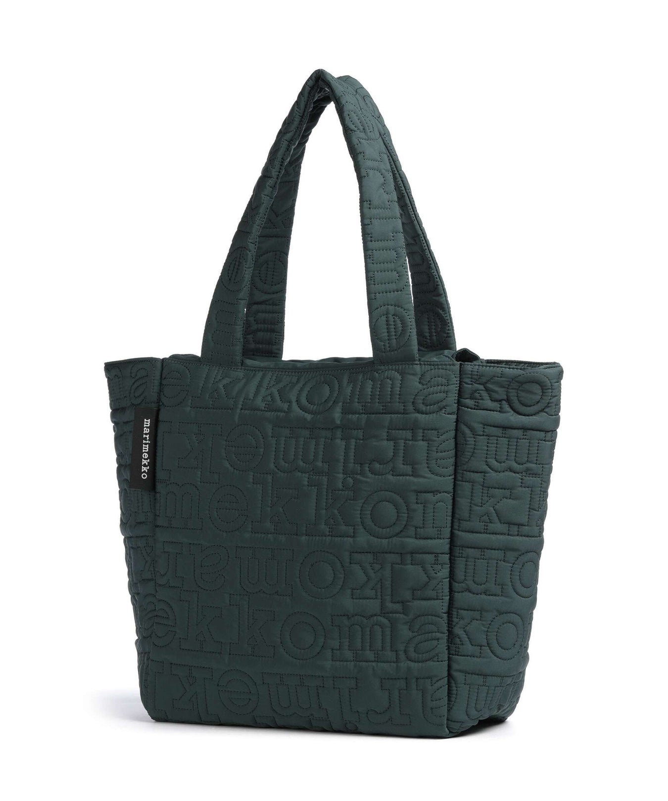 Marimekko Joy M Logo Tote bag dark green