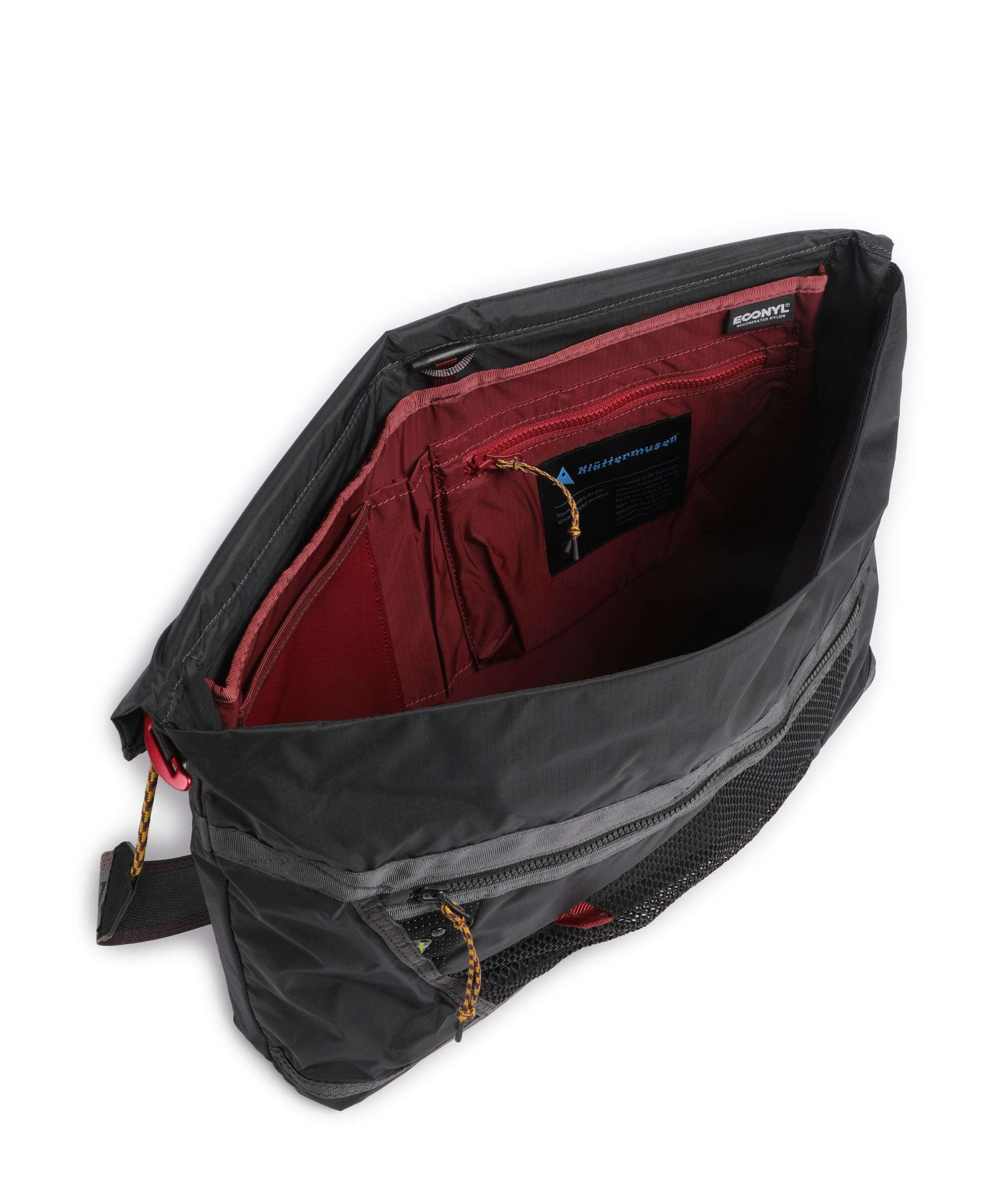 Klättermusen Grid Messenger bag raven