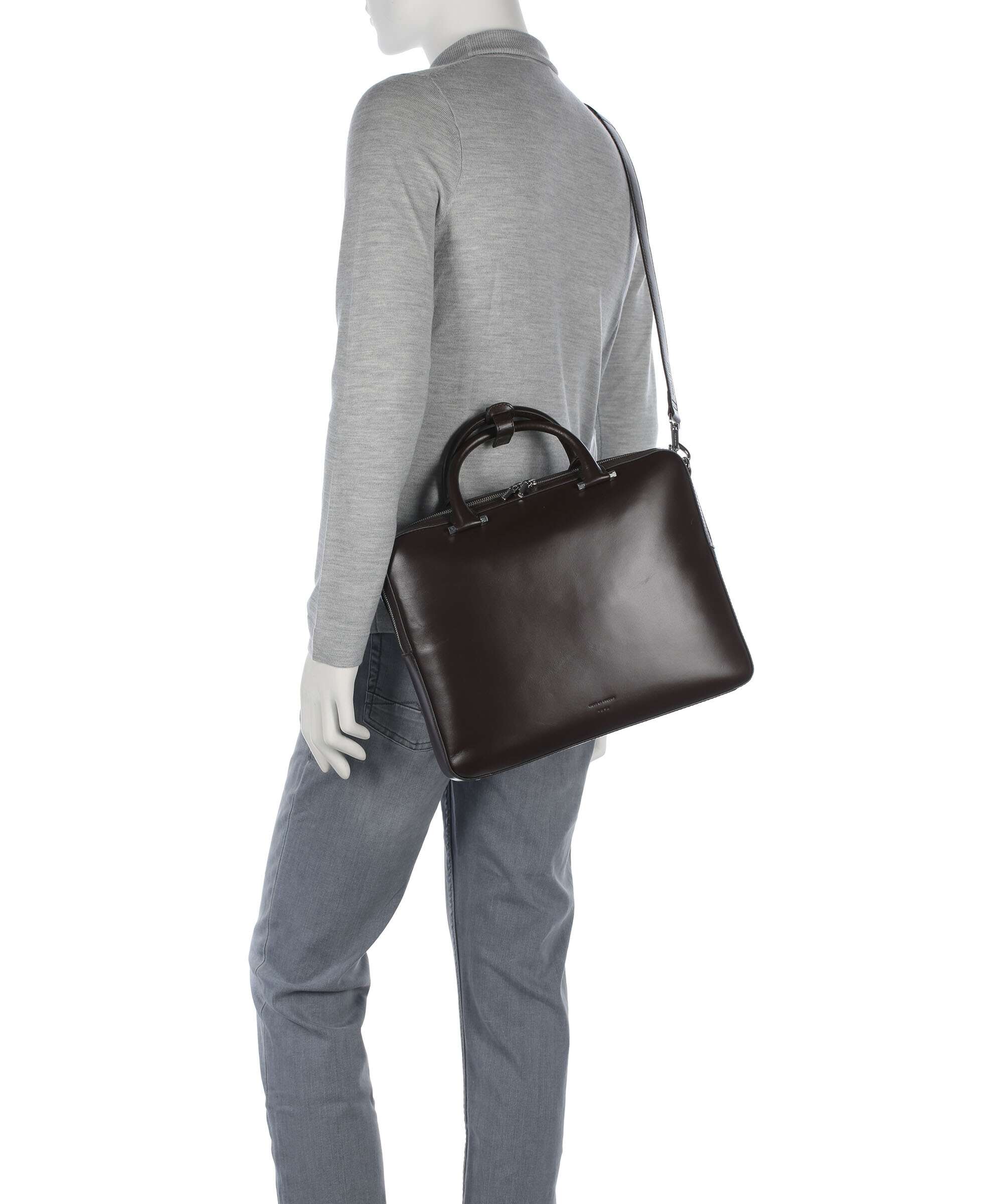 Tiger of Sweden Valise Briefcase dark brown