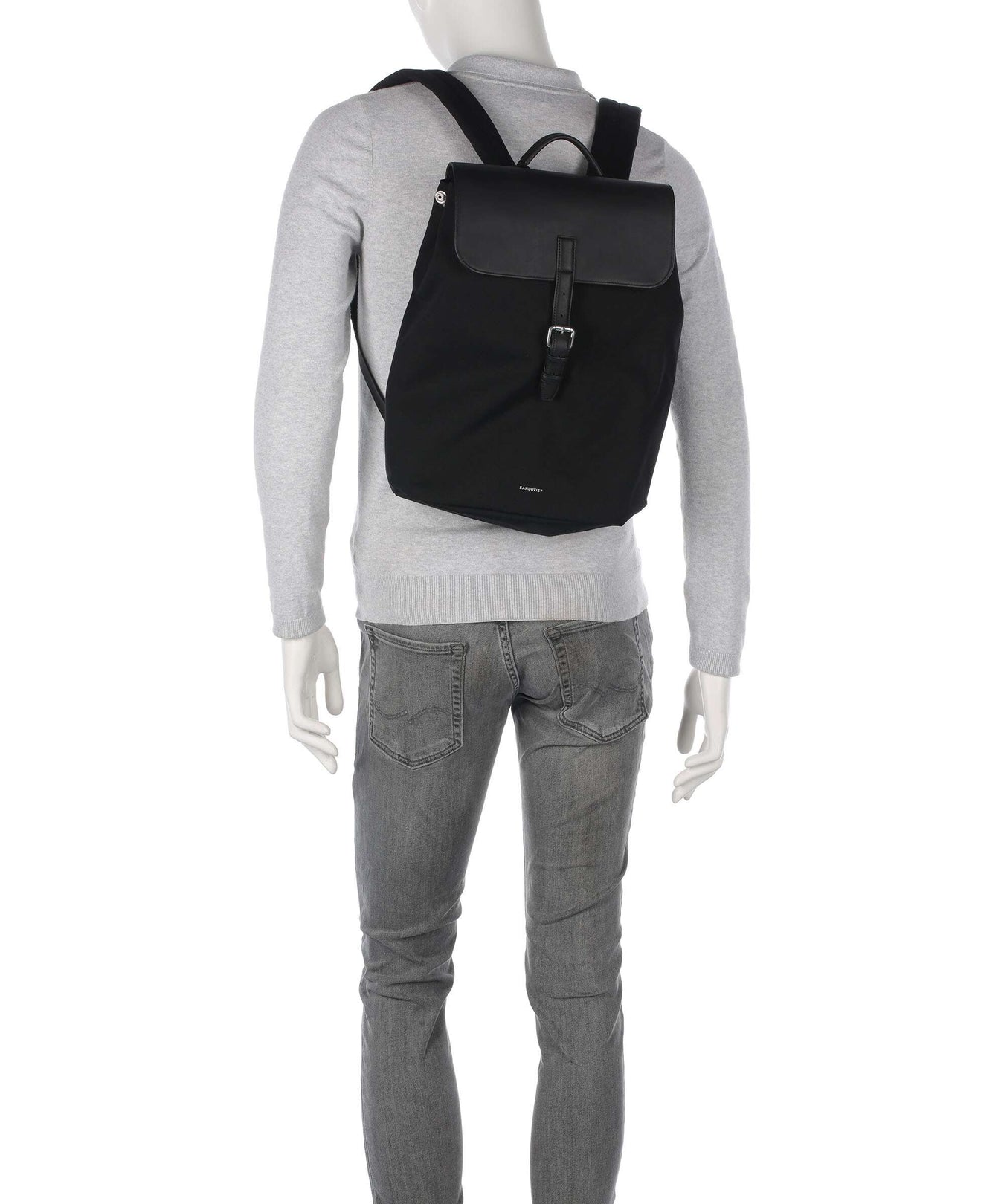 Sandqvist Everyday Classics Lid M Backpack black