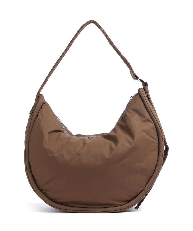 Sandqvist Curve L Hobo bag dark taupe