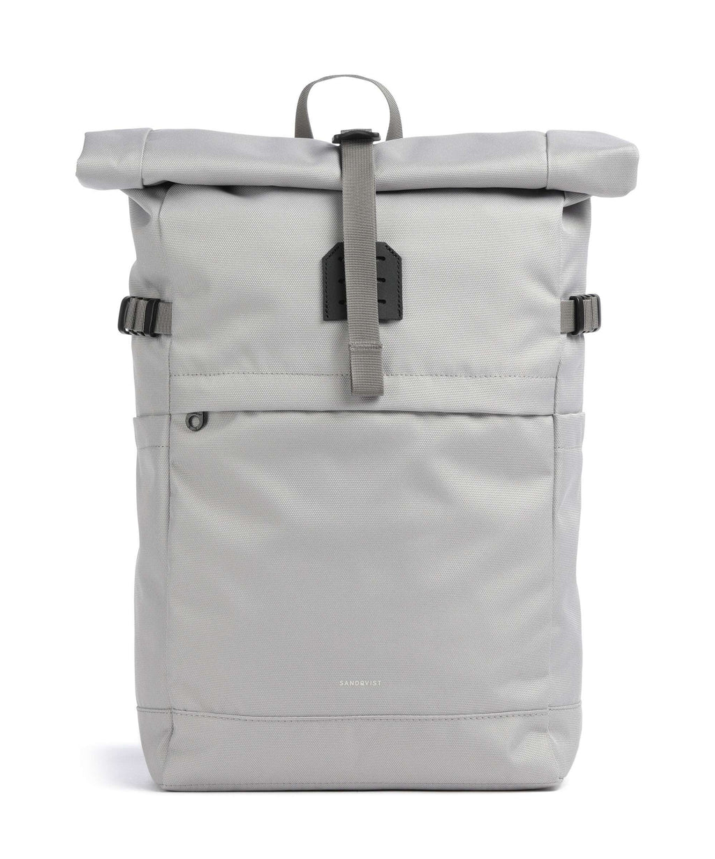 Sandqvist Icon M Rolltop backpack light grey