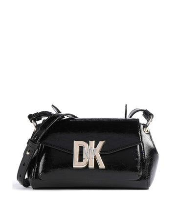 DKNY Milano Downtown Umhängetasche black/gold