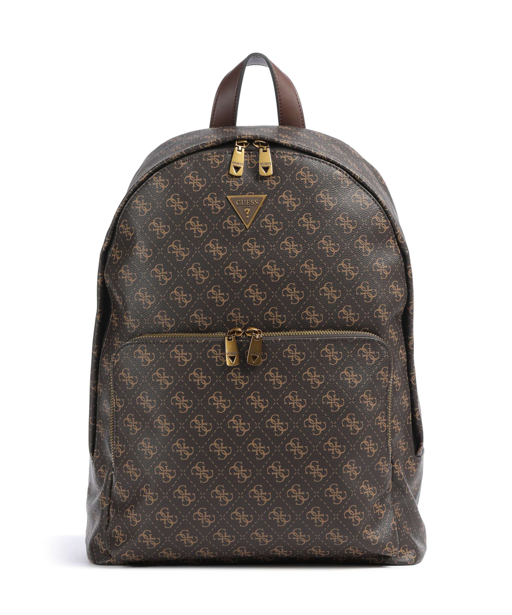 Guess Milano Backpack brown/ochre/burgundy