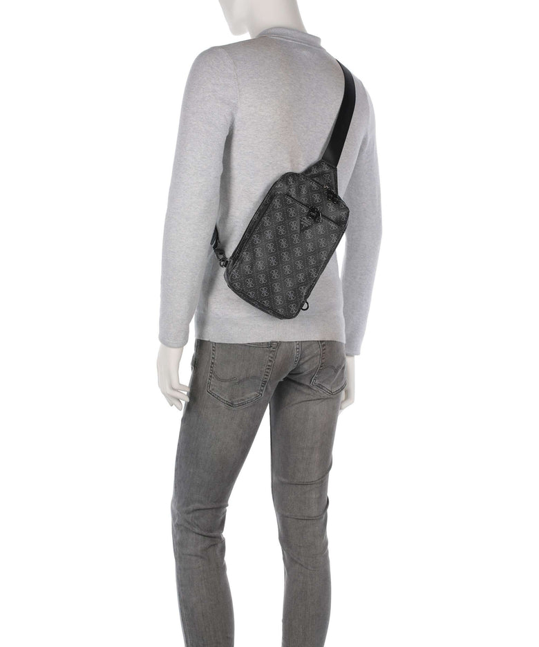 Guess Milano Sling bag dark black