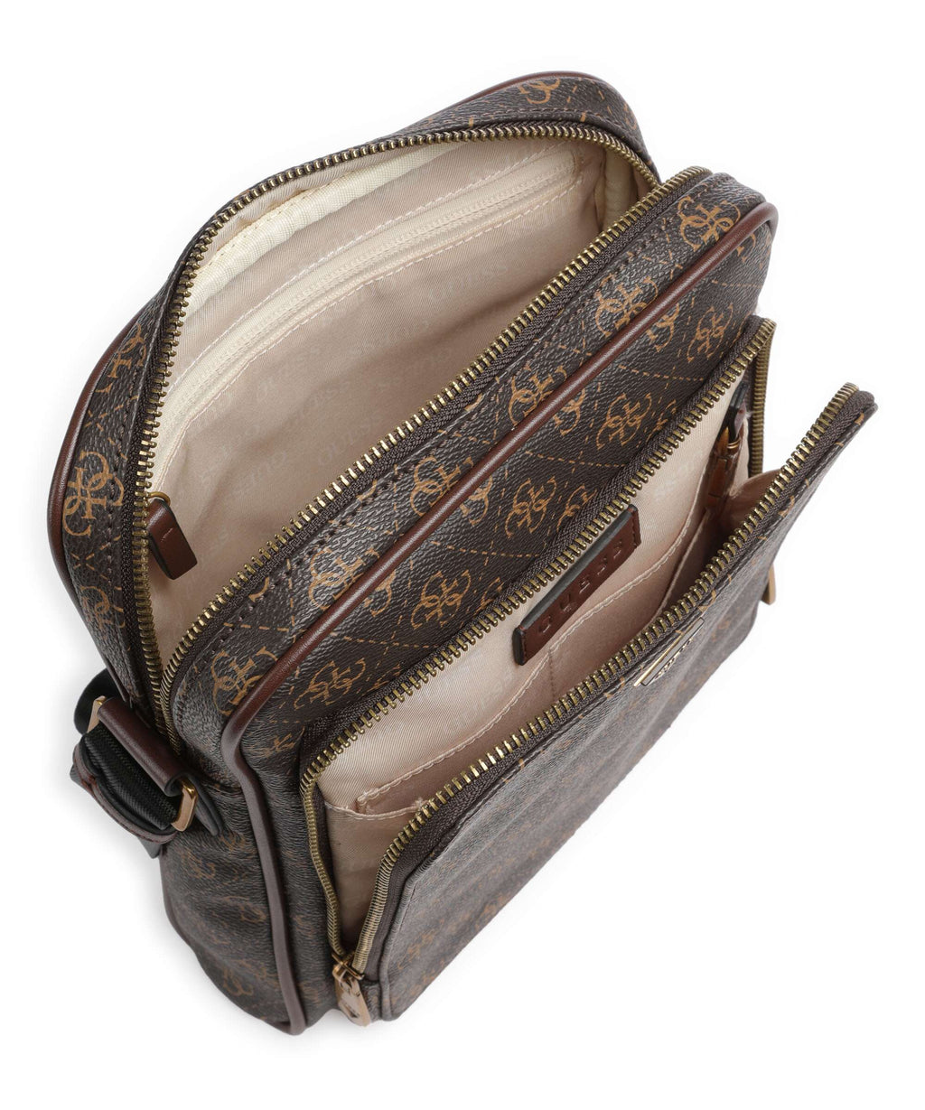 Guess Milano Eco Crossbody bag brown/ochre