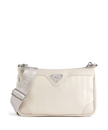 Maison Mollerus Vinerus Flums Borsa a tracolla pearl weiss