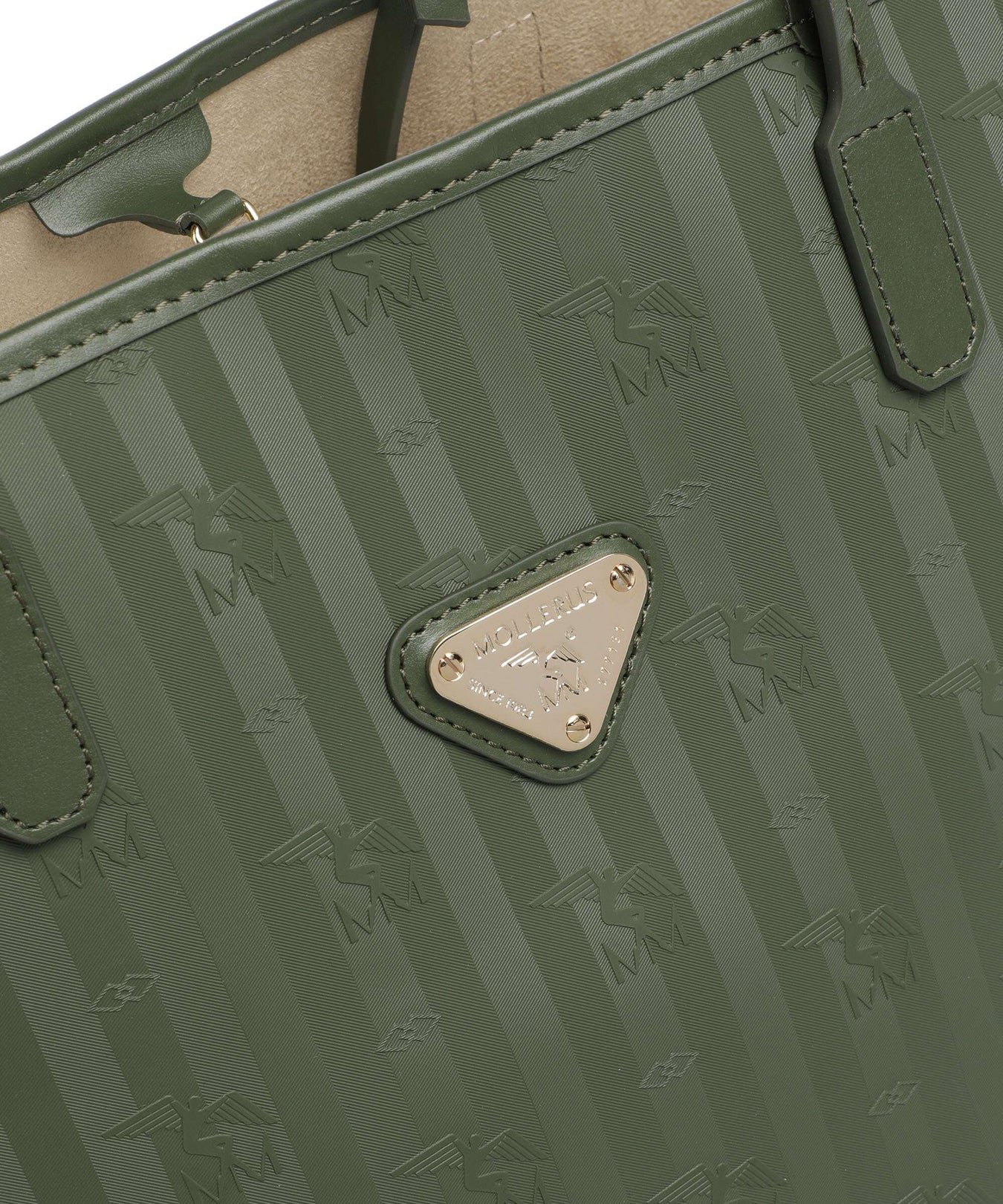 Maison Mollerus Vinerus Bern Tote bag olive grün