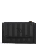 Maison Mollerus Canvas Buin Kreditkartenetui schwarz