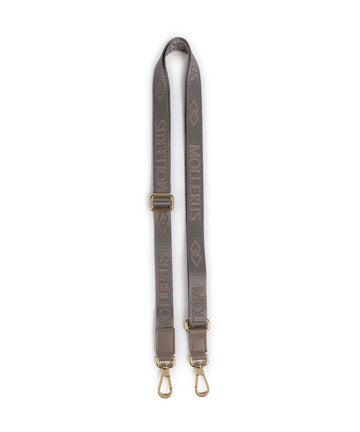 Maison Mollerus Ariel Tracolla grau/gold