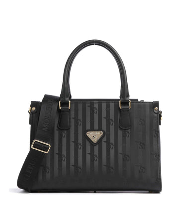 Maison Mollerus Vinerus Zernez Borsa a mano classic schwarz