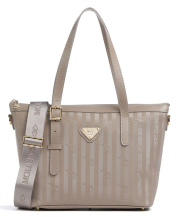 Maison Mollerus Vinerus Vallon Shopper taupe grau