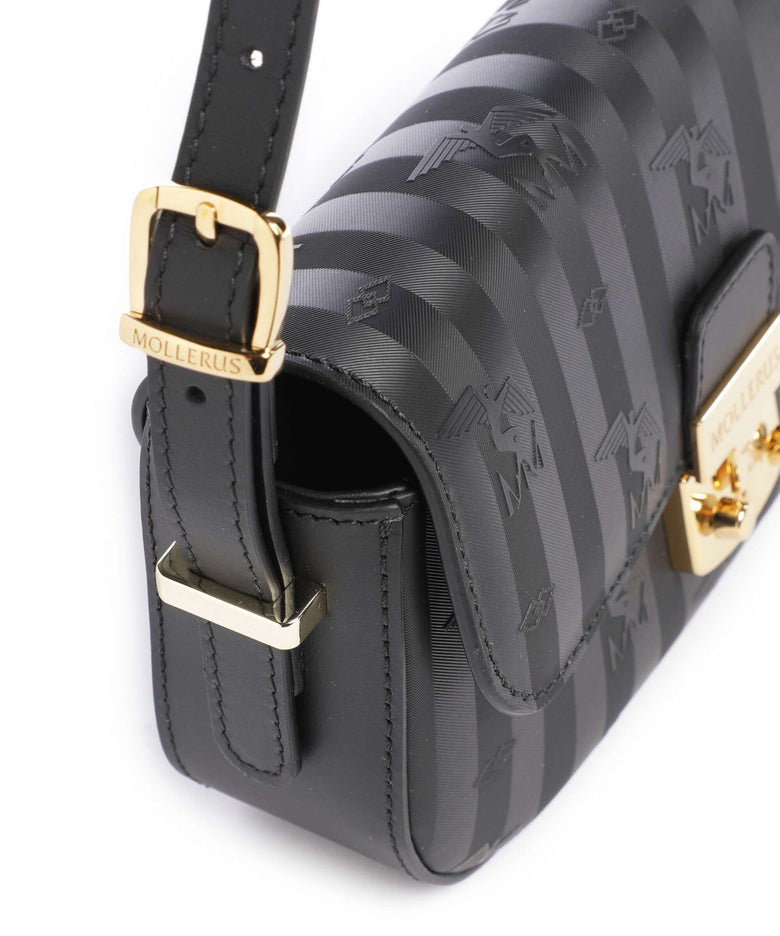 Maison Mollerus Vinerus Bulle Crossbody bag schwarz