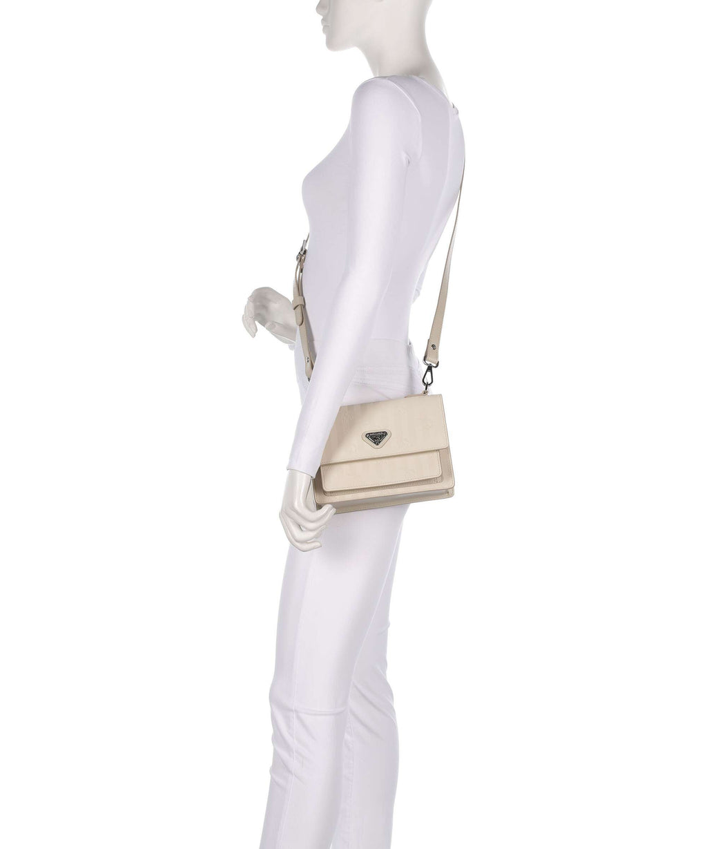 Maison Mollerus Vinerus Ursy Crossbody bag pearl weiss